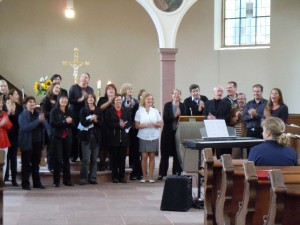 Gospelchor "Gospelgeneration" in Aktion