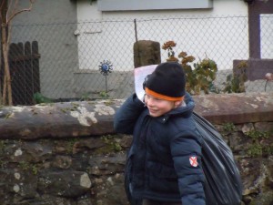 Jakob schleppt schwer