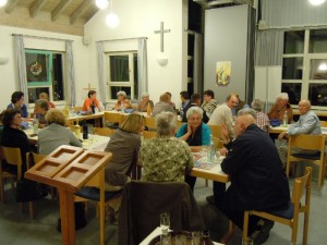 Kirchenchor in geselliger Runde