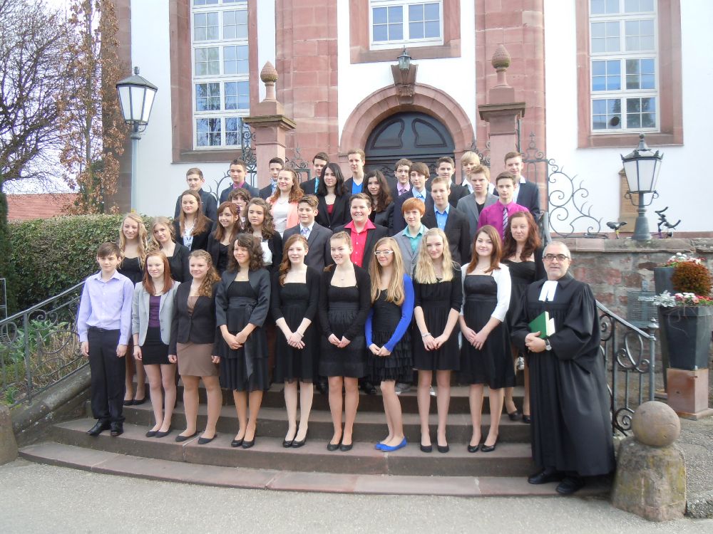 Konfirmandinnen und Konfirmanden aus Meißenheim und Kürzell