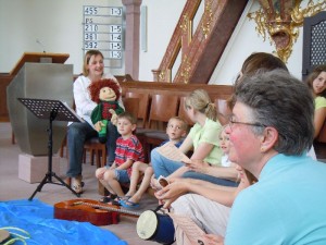 Anton die Handpuppe erzählt, wie er einmal Angst hatte