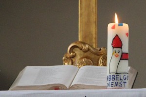 Krabbelgottesdienst - Kerze