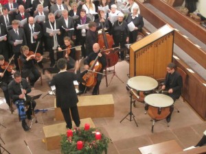 Oliver Spengler an den Pauken