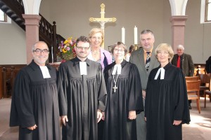 die bei der Ordination Mitwirkenden