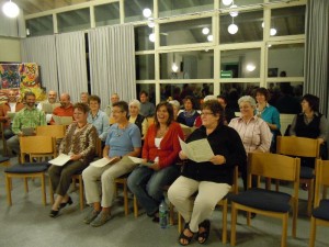 Sängerinnen und Sänger des Projektchores