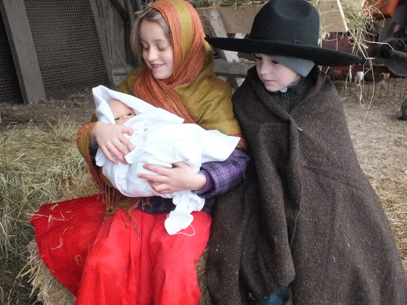 das Kind ist geboren