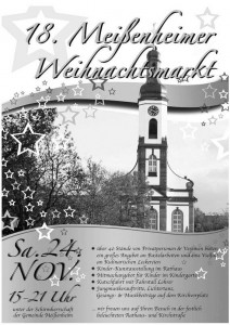 weihnachtsmarkt 2012 Plakat
