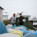 Lea Heimburger und Frau Schleich in Aktion